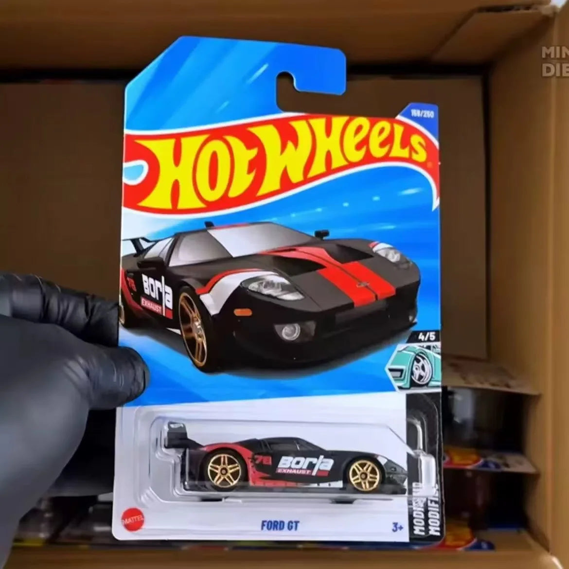 2025 Hot Wheels Mainline | Ford GT Borla 159/250 HW Modified 4/5 Black
