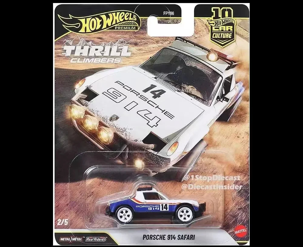 2026 Hot Wheels Premium Car Culture Thrill Climbers Full Set