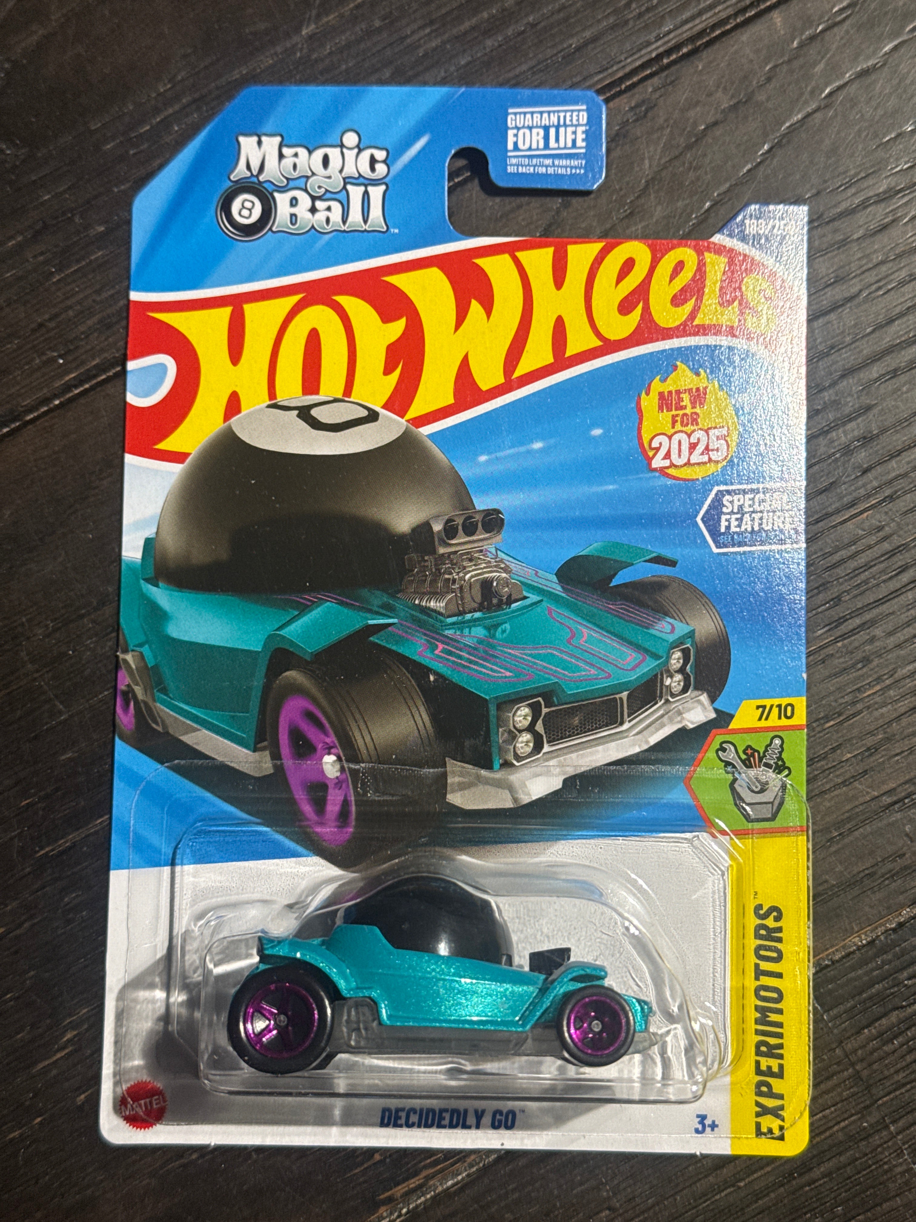 2025 Hot Wheels Mainline | Decidedly Go 188/250 Experimotors 7/10 Blue