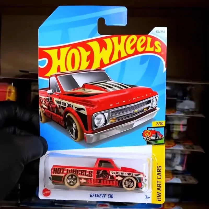 2024 Hot Wheels Mainline | '67 Chevy C10 83/250 HW Art Cars 2/10 Red