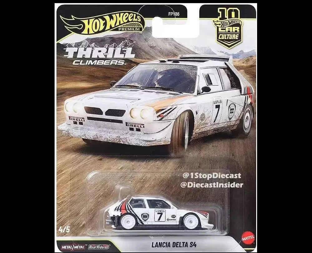 2026 Hot Wheels Premium Car Culture Thrill Climbers Full Set