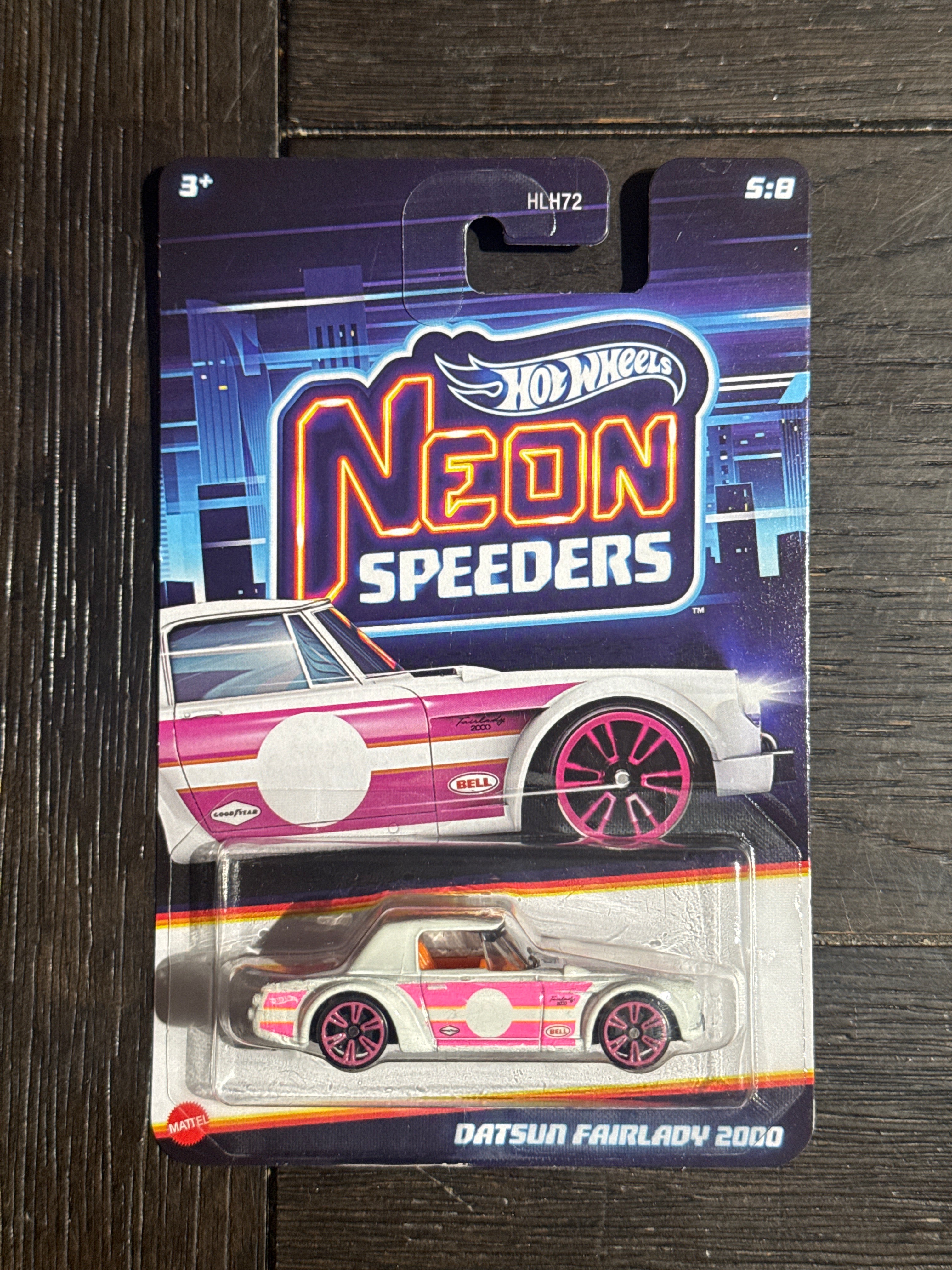 2025 Hot Wheels Neon Speeders | Datsun Fairlady 2000 5/8