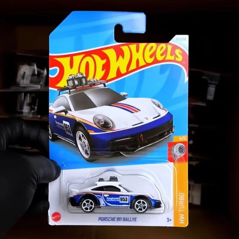 2024 Hot Wheels Mainline | Porsche 911 Rallye 172/250 HW Turbo 5/5 White