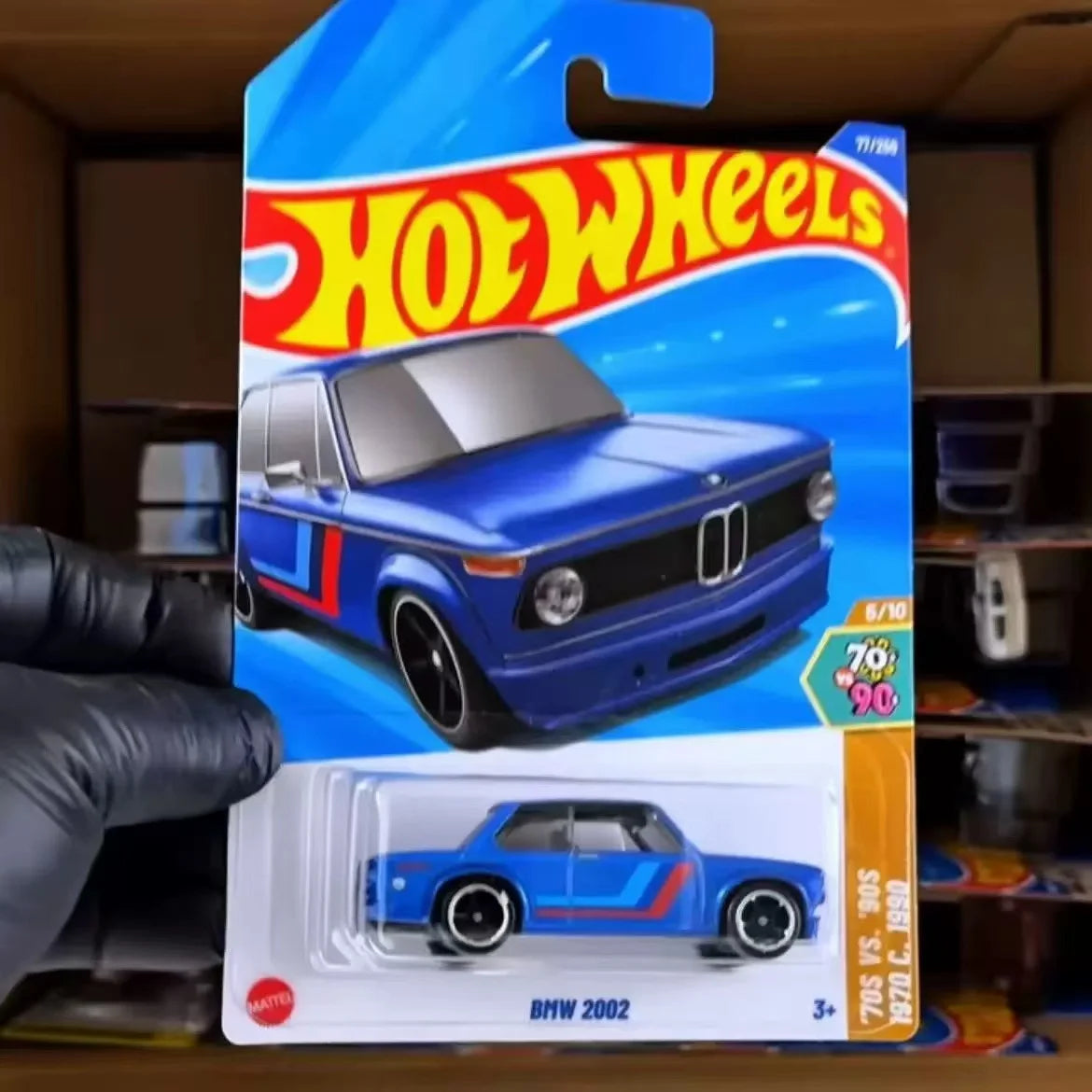 2025 Hot Wheels Mainline | BMW 2002 77/250 HW '70s vs '90s 5/10 Blue