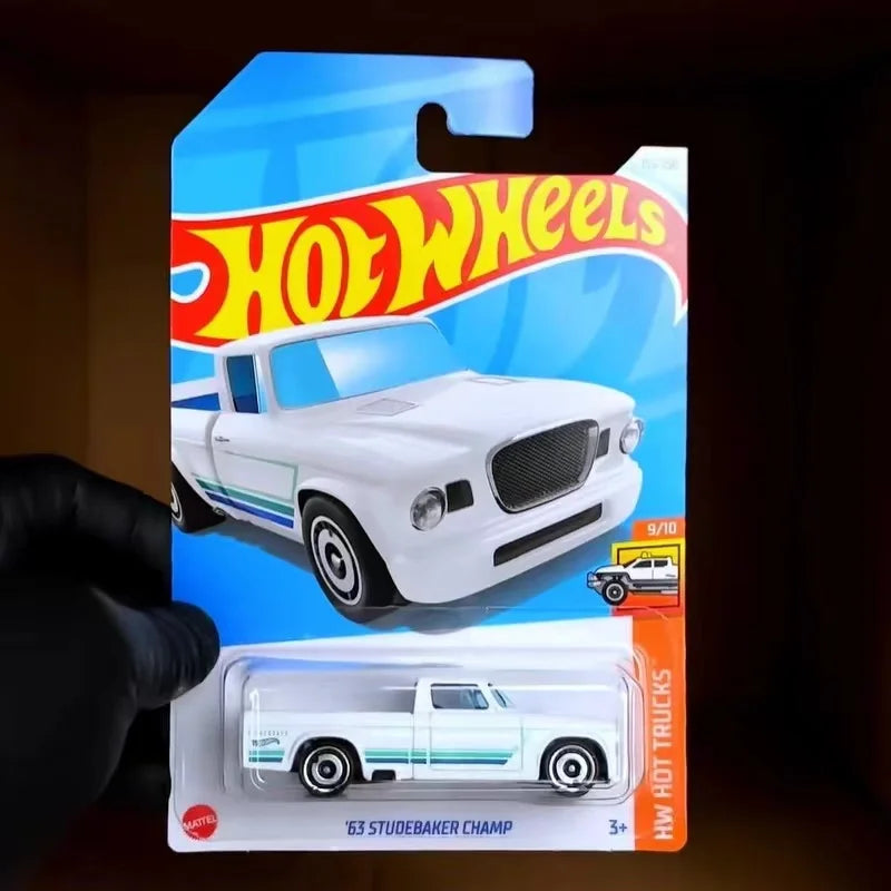 2024 Hot Wheels Mainline | '63 Studebaker Champ 155/250 HW Hot Trucks 9/10 White
