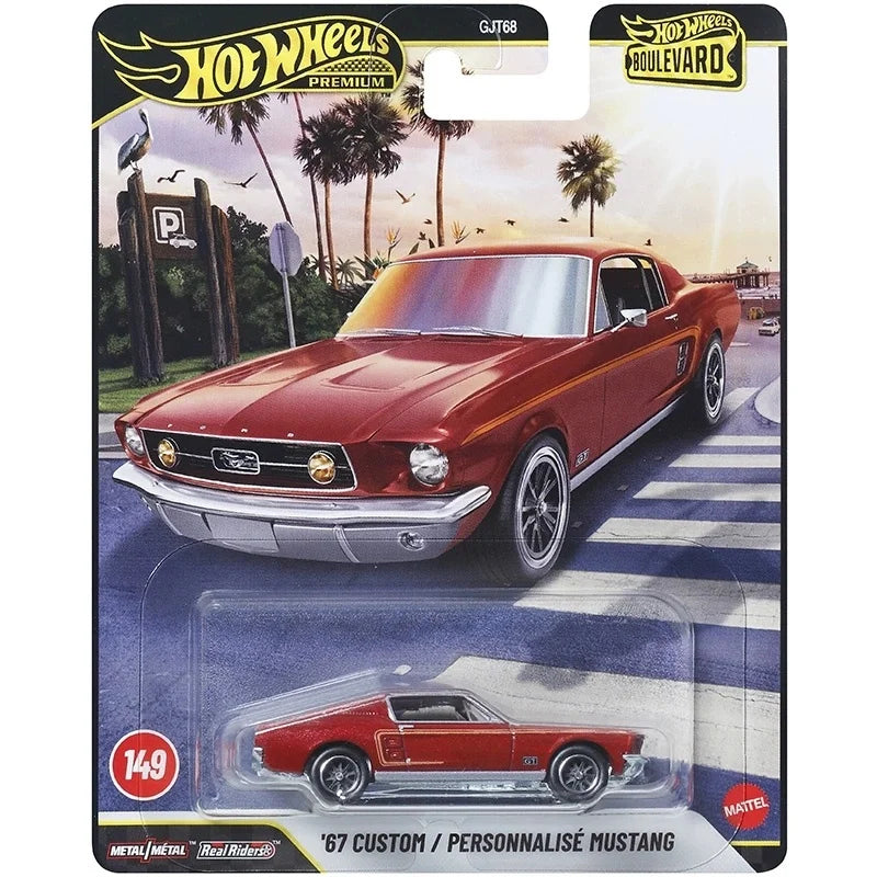 2026 Hot Wheels Premium Boulevard Case G Full Set Toyota, Ford, Lamborghini and Nissan GTR