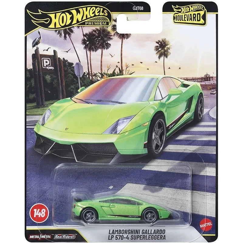 2026 Hot Wheels Premium Boulevard Case G Full Set Toyota, Ford, Lamborghini and Nissan GTR