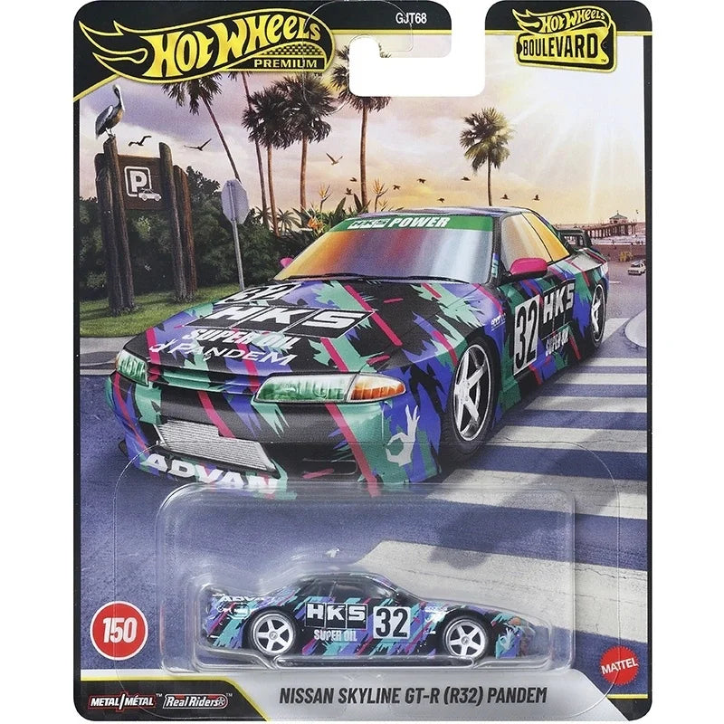 2026 Hot Wheels Premium Boulevard Case G Full Set Toyota, Ford, Lamborghini and Nissan GTR