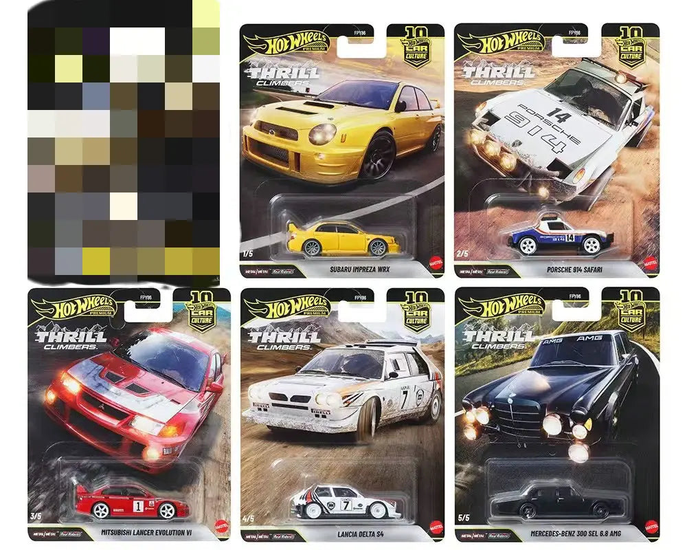 2026 Hot Wheels Premium Car Culture Thrill Climbers Full Set